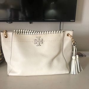 COPY - White Tory Burch Tote